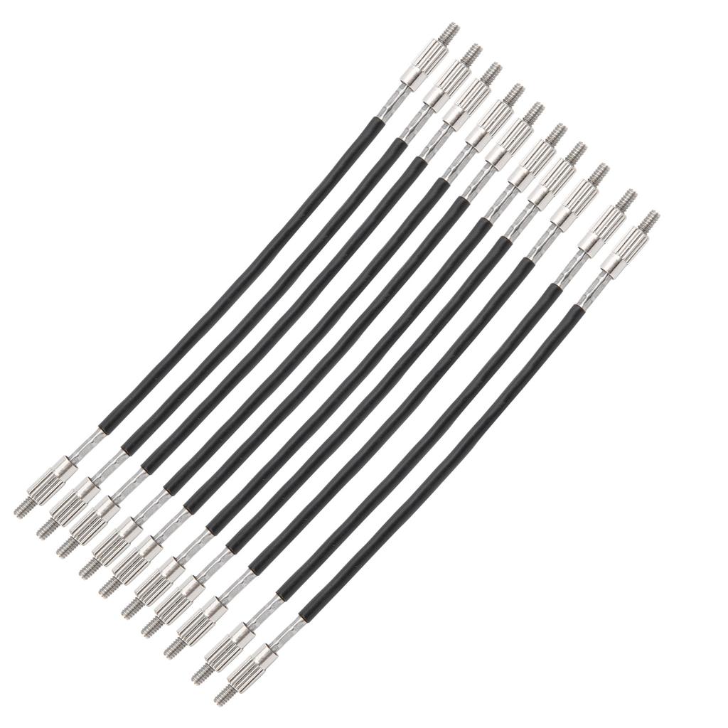 10Pcs 1/2 1/4 Violin Tailgut Tail Gut Steel Wire Tailcord Replacement Accessories