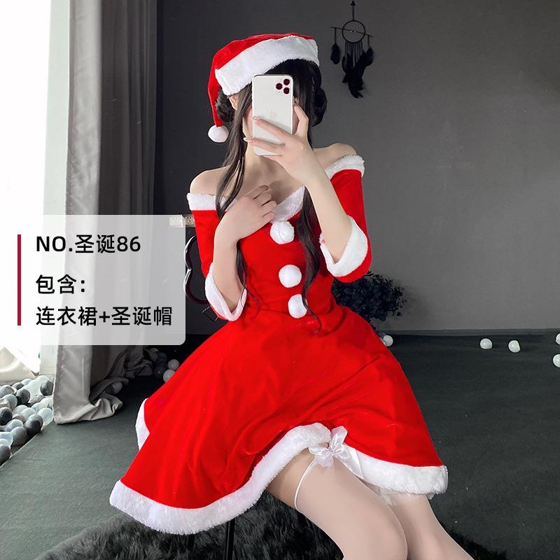 

Новые китайские рождественские костюмы Рождественские костюмы Сценические костюмы Рождественская форма DS Вечеринка Косплей average size