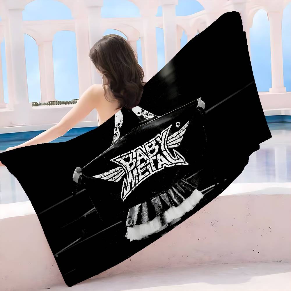 Pop B-babymetal Music Band Big Microfiber Beach Towels Quick Dry Towel Sand Beach Towels Pool Towel For Travel Swim Pool Yoga