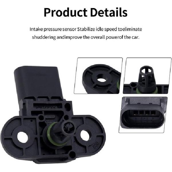 0261230234 MAP Manifold Absolute Pressure Sensor Compatible with A4 A5 A6 A7