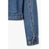 Studio Tomboy Button Detail Denim Hoodie Jumper 9106313001