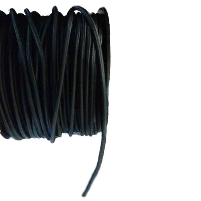 Corde élastique noire 10 mm, 10 mètres