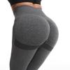Pantaloni de Yoga cu Talie Înaltă, Culoare Piersică, pentru Ridicarea Șoldurilor - Fără Șifonare, Strâmți și Elastici pentru Fitnessul Femeilor