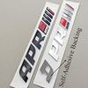 3D ABS Car Styling APR Stage III Emblem Auto Tail Side Sticker Badge Decals For Volkswagen CC Golf 6 7 Audi A4 A6 A8 Accessories