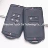 Renault Koleos/Megane/Captur & Dacia 4-Button Silicone Key Cover with Precise Fit and Anti-Drop Design
