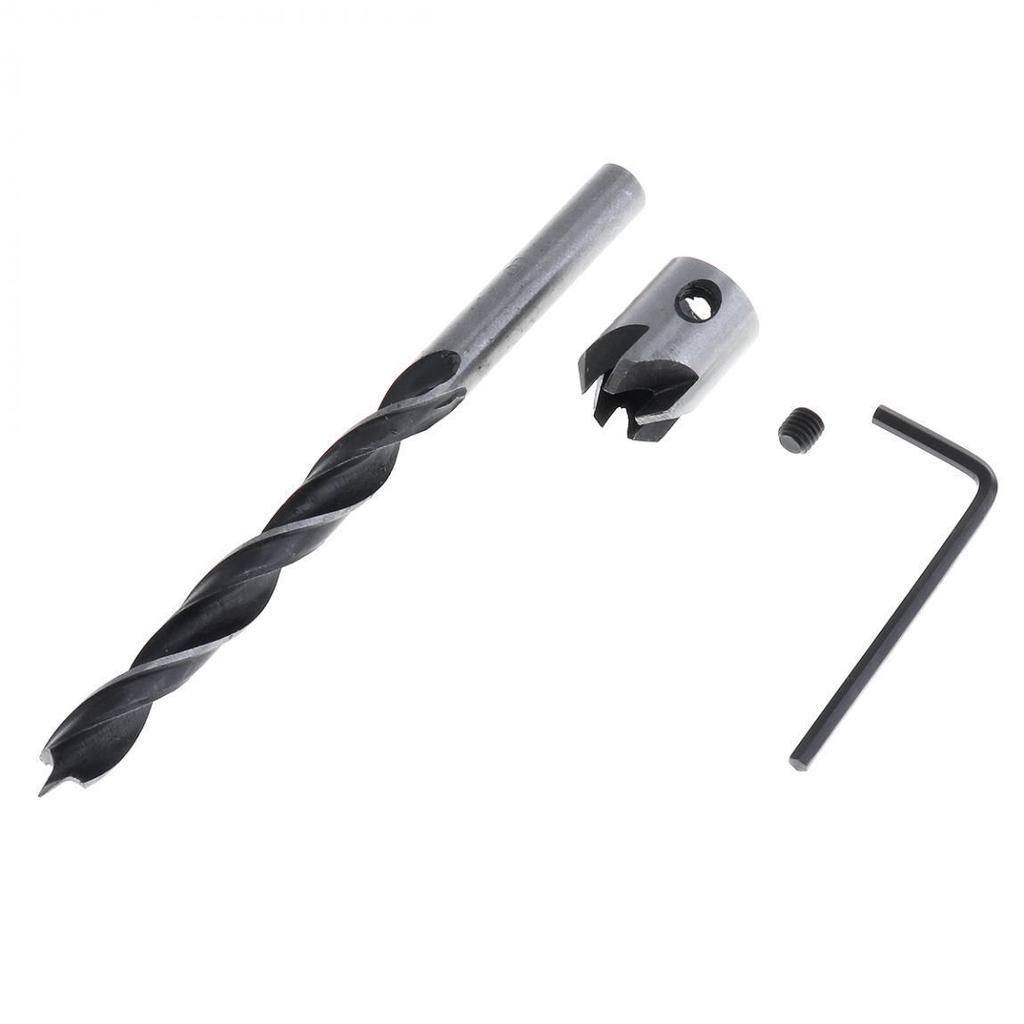 Fünfschneidiger Holzbearbeitungs-Senker- & Entgratbohrer-Satz (4 Stück/7 Stück)