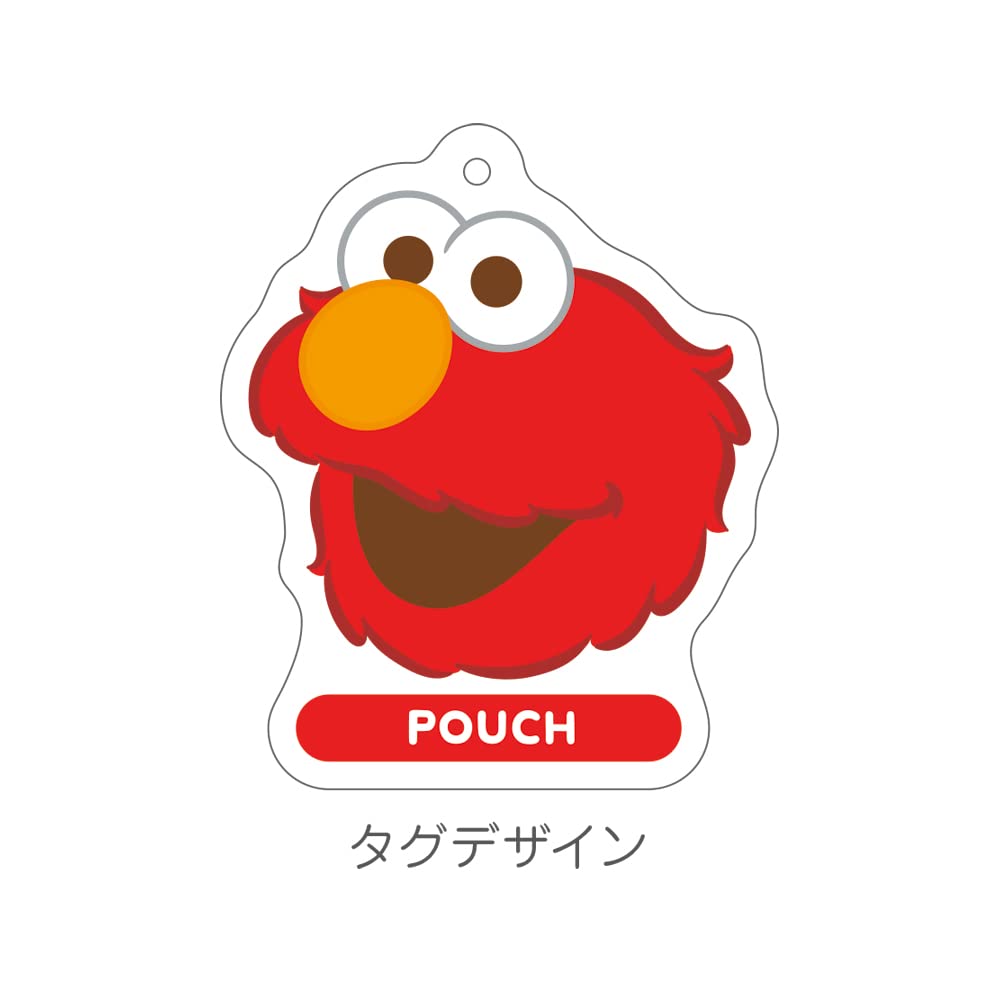 T's Factory Sesame Street Plush Doll Close-up Pouch Elmo SS-5544082EL