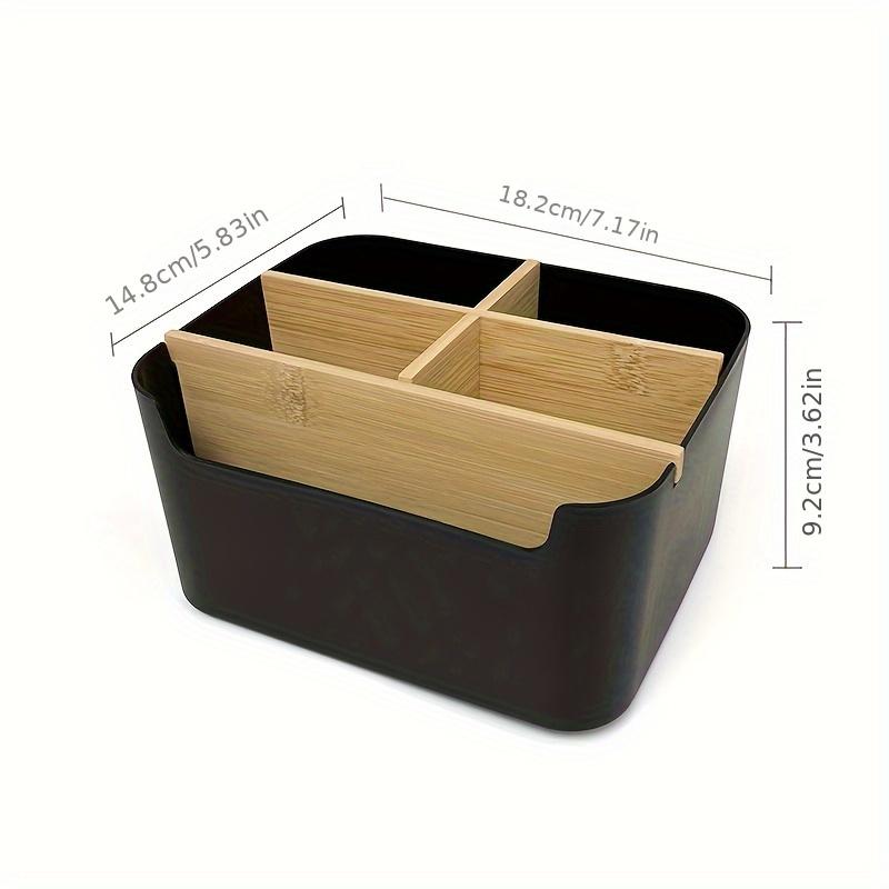 Desk Organizer with Five Sections, Suitable for Office Supplies, Pen Holder, Makeup Storage For Bathroom, Jewelry Box