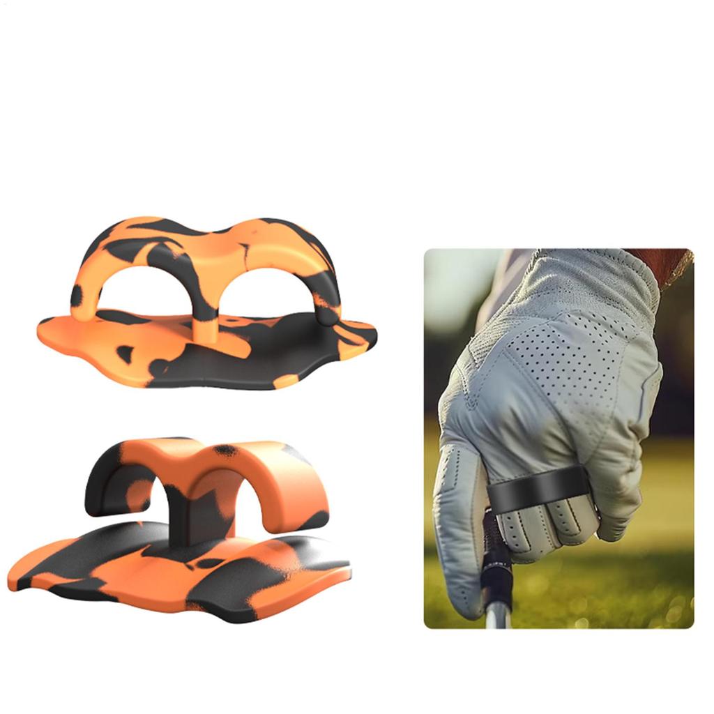 Golf Grip Trainer Silicone Anti-slip Golf Club Grips Club Accessories For Practice Range Game Home Outdoor Course Beginner