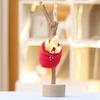 Chicken Burger Fries Leg Cake Keychain Backpack Pendant Decorated Doll Plush