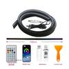 Iridescent Acrylic Instrument Panel Trim Ambient Light 5V 13W No Wiring Required App-controlled Car Modification Lighting Strip
