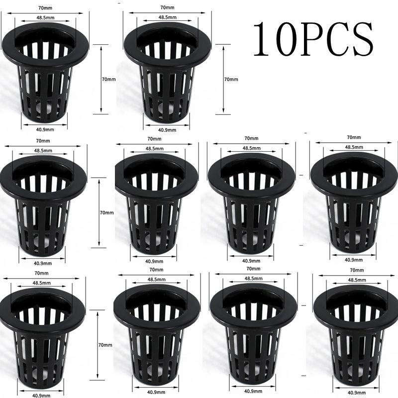 10/20/50Pcs Hydroponic Colonization Net Basket Plant Nursery Pot Aeroponic Vegetable Planting Grow Soilless Culture Sponge Cup