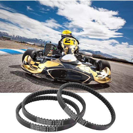 BLACKHORSE-RACING 3Pcs 30 Series Go Kart Drive Belt Replaces Manco 5959 / Comet 203589