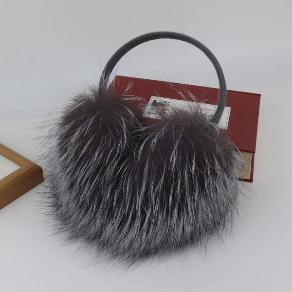 

Новые зимние наушники из натурального меха лисы для женщин, шарфы из натурального меха лисы, двойное назначение, настоящие теплые плюшевые наушники, уличный шарф из цельного меха