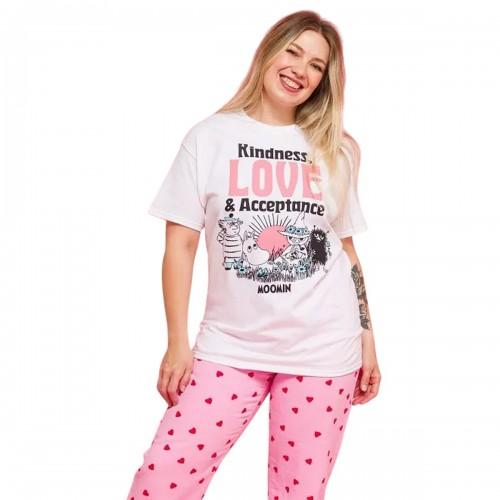 Moomin Unisex Adult Kindness Love And Acceptance T-Shirt