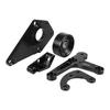 BEVINSEE Low Mount Alternator and Power Steering Relocation Bracket Kit for 1998-2002 LS1 Camaro Z28