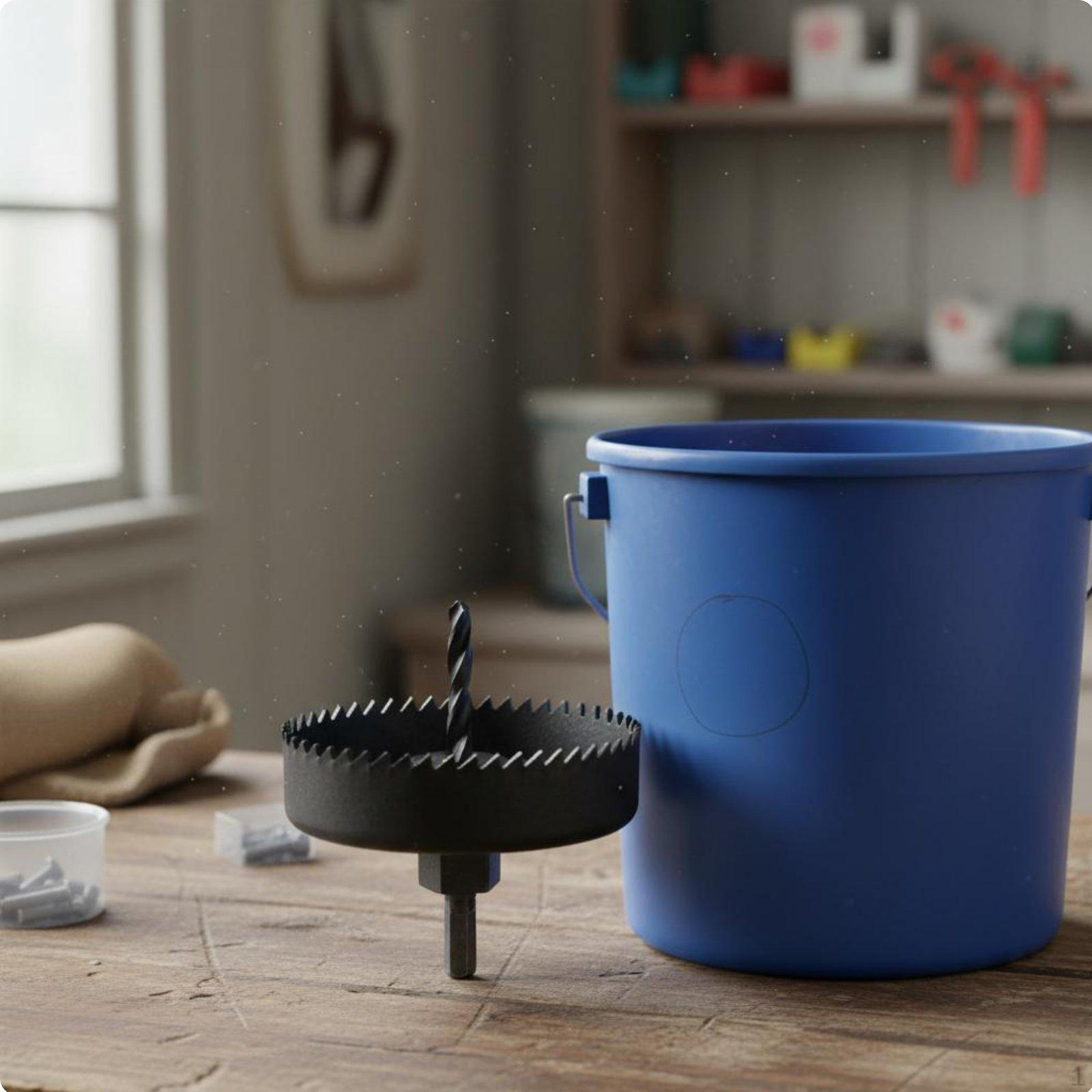 Holesaw for Automatic Fowl Feeder Thickened Material Chicken Homesteaders,