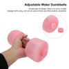 2Pcs Water Filled Dumbbells Weight Dumbbells   Body Shaping Gym Equipment for