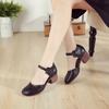 Summer new casual beef tendon sole women's shoes genuine leather fish mouth sandals women's thick heel soft sole hole shoes