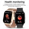 Damen Smartwatch 2,01 Zoll AMOLED-Bildschirm Bluetooth-Anruf NFC Sportuhr Blutdruck Musik Damen Smartwatch für Huawei Xiaomi