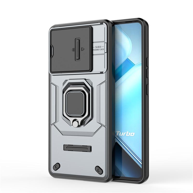 For ViVo iQOO Z9 Turbo Plus Case iQOO Z9 Turbo+ Cover Slide Camera Protector Holder Protective Phone Cases iQOO Z9 Turbo Plus
