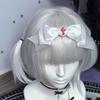 1PC Gothic Style Heart Bows Hair Clip Cosplay Hairpieces Party HeadwearFor Women Seeking Unique Fashion Accessories