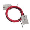Battery Adapter Cable 6AWG Battery Power Connector 600V 175A 120cm/3.94ft for Automotive
