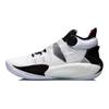 Li Ning SONIC 9 Cushioning Slip Resistant Mid top Basketball Shoes Unisex White PE Sponsor Edition ABAR011-A