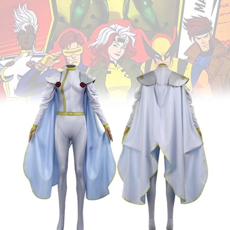 Xmen97 Storm Cosplay Costume Full Set Unisex Fantasy Streetwear Polyester Blend