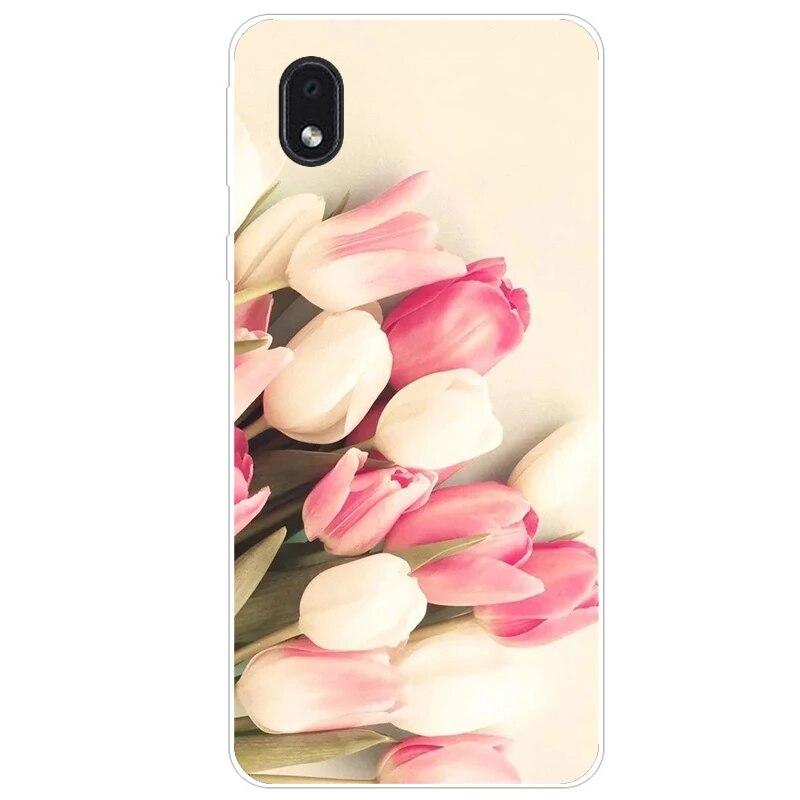 For Samsung Galaxy M01 A01 Case For Samsung Galaxy M01 Core Soft Case Cover M 01 A01 Core Fashion Protect Black Silicone Cover