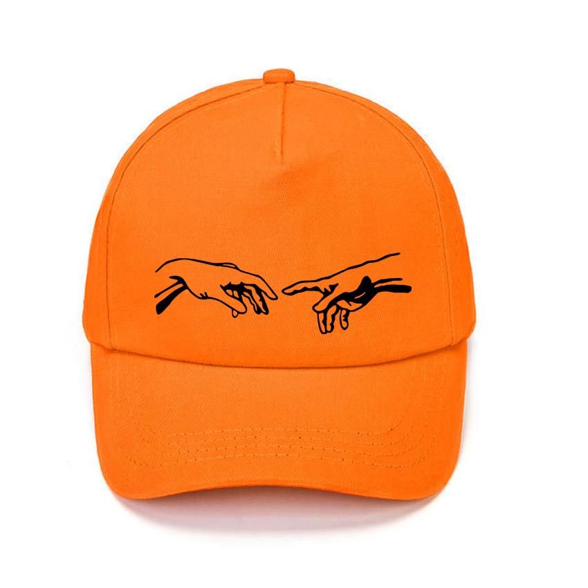 Funny Streetwear Hand Print Outdoor Sport Baseball Cap Ldea Cool Spring And Summer Adjustable Men Women Caps Fashion Hip Hop Hat