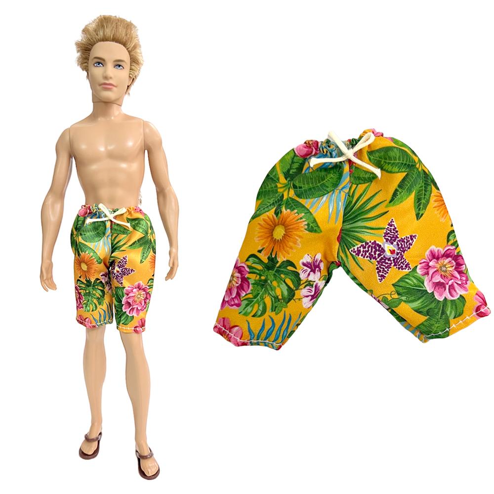 Set NK1 30CM Pantaloncini da Bambola Principe Outfit Casual Costumi da Bagno da Spiaggia Per Bambole Uomo da 12 pollici Abbigliamento Accessori Giocattolo Regalo JJ