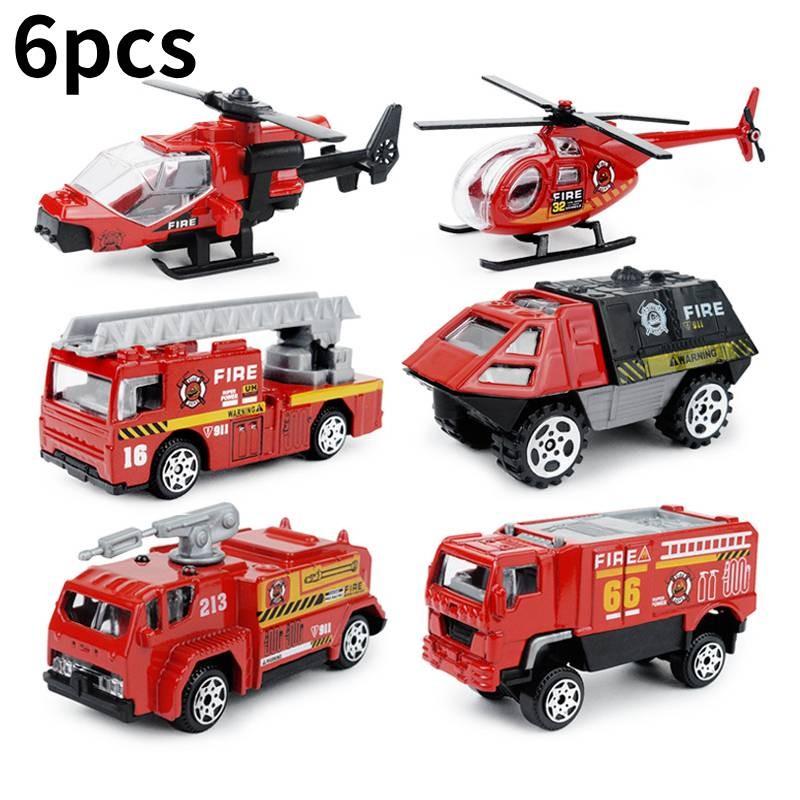 

Mini Affairs Military Fire Fighting Special Police Alloy Car Model Toy Children Fire Fighting