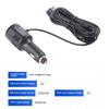 340cm Angled Type C Car Charger USB Port Compactly Design 5V Output For Dashcams Phones Tablets 12V 24V Car System