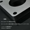 JINGLING Pajero Mini H53A H58A Turbo 4A30 Engine Throttle Spacer Throttle Body Spacer Aluminum