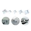 4pcs Air Box Corner Speaker Protector Three-pronged Metal Code Aviation Brackets Triangle Brace Decor Furniture Suitcase Luggage