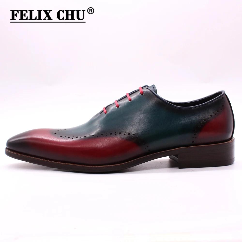 Men's Big Size Wing-tip Oxford Dress Shoes Handcrafted Calfskin Real Leather Classic Wedding Party Luxury Formal Shoes for Men