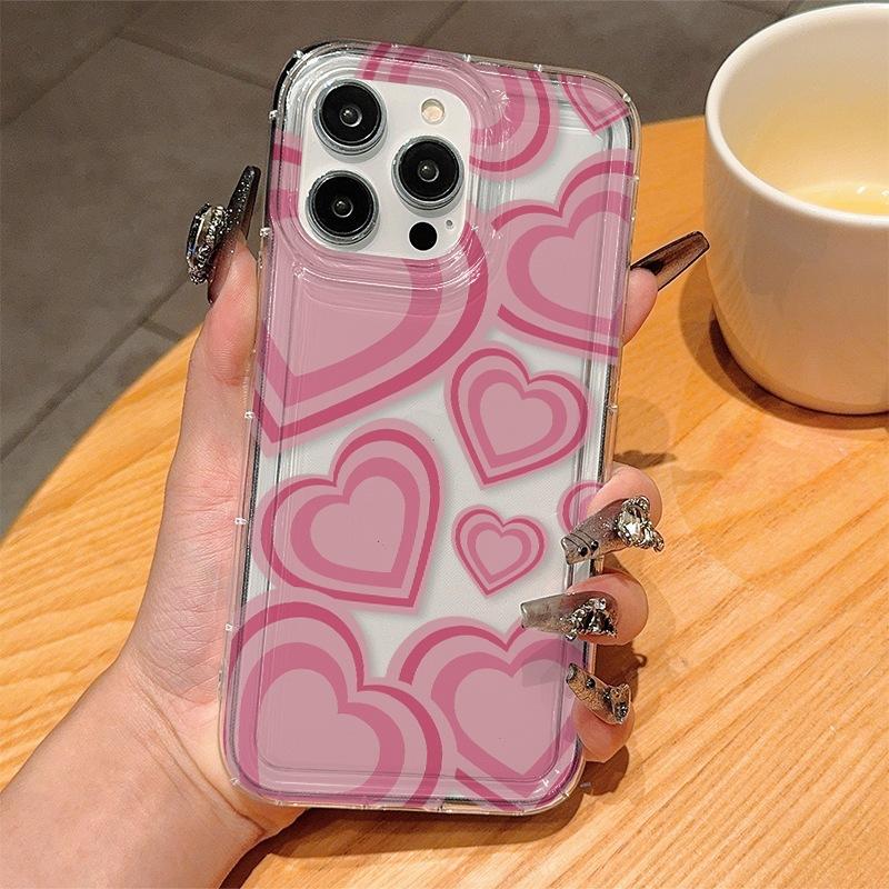 Trend printing Apple 15promax creative pattern iPhone14plus niche 13 simple 12 mobile phone case 11