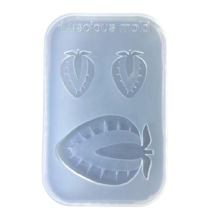 Easy Clean Silicone Strawberry Slices Mold For Creating Attractive Slices Party Celebrations And Various Craft Use 1