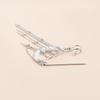 Fringed Pin Brooch, Pearl Chain Decorative Corsage, Light Luxury Clothing Accessories
