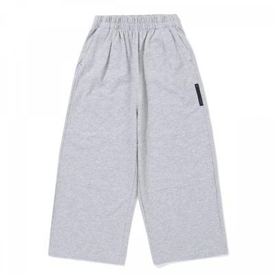 Calça de Malha Cinza Color Block Aaa7pt02mg