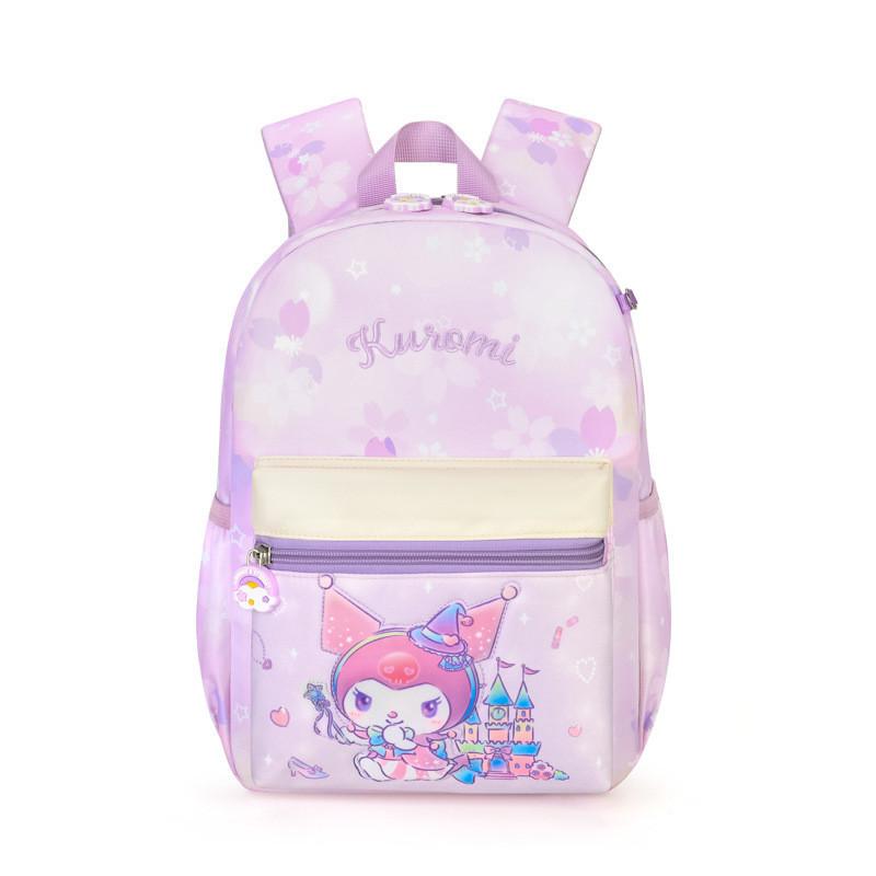 Cute Cartoon Nylon Backpack For Kids Preschool Toddler Bag With Adorable Patterns Kuromi