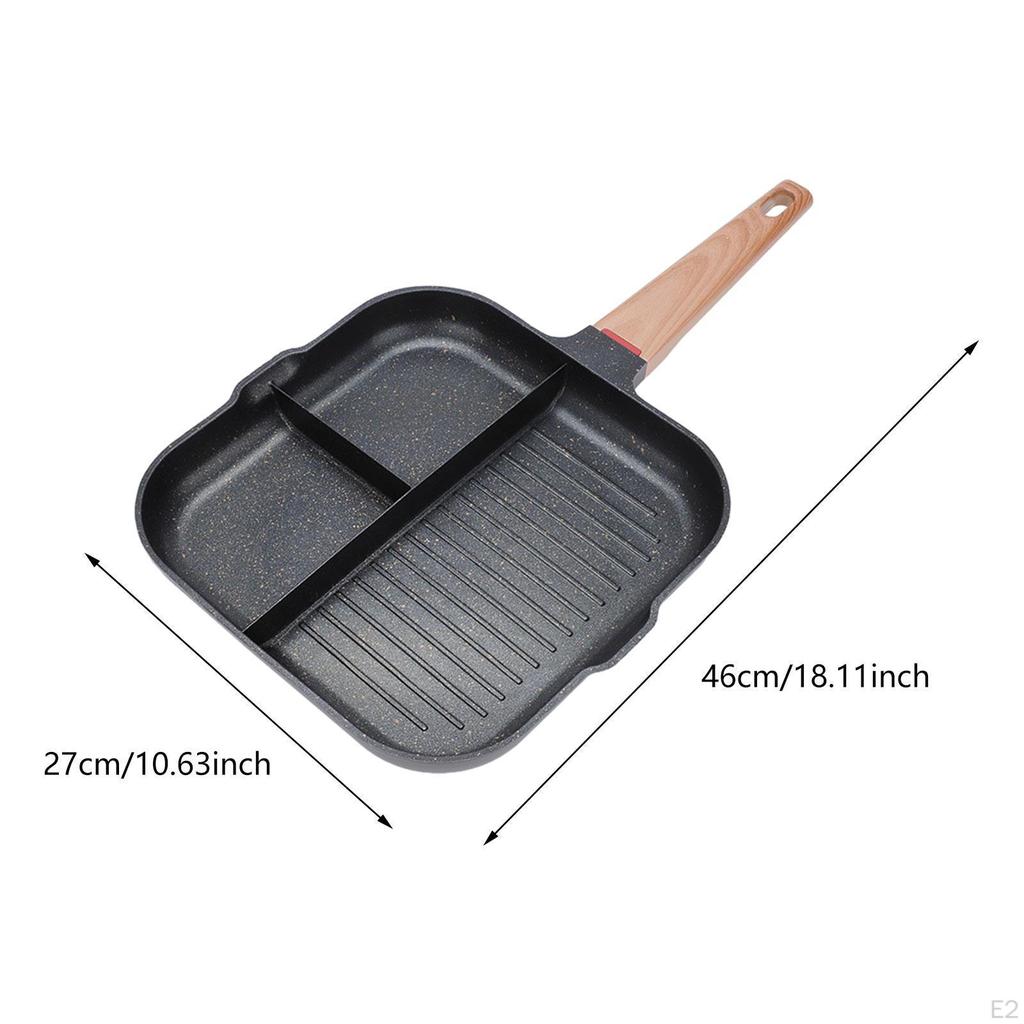 Divided , Egg Pan, Kitchen Cooking Tool, Pan for Baking