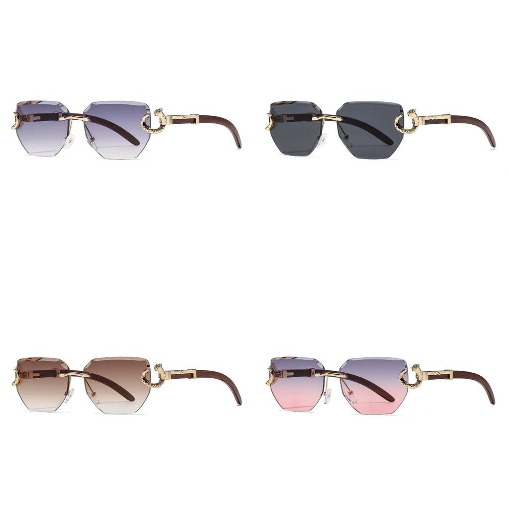 Fashion Polygon Sunglasses With Uv400 Protection For Outdoor Activities And Parties