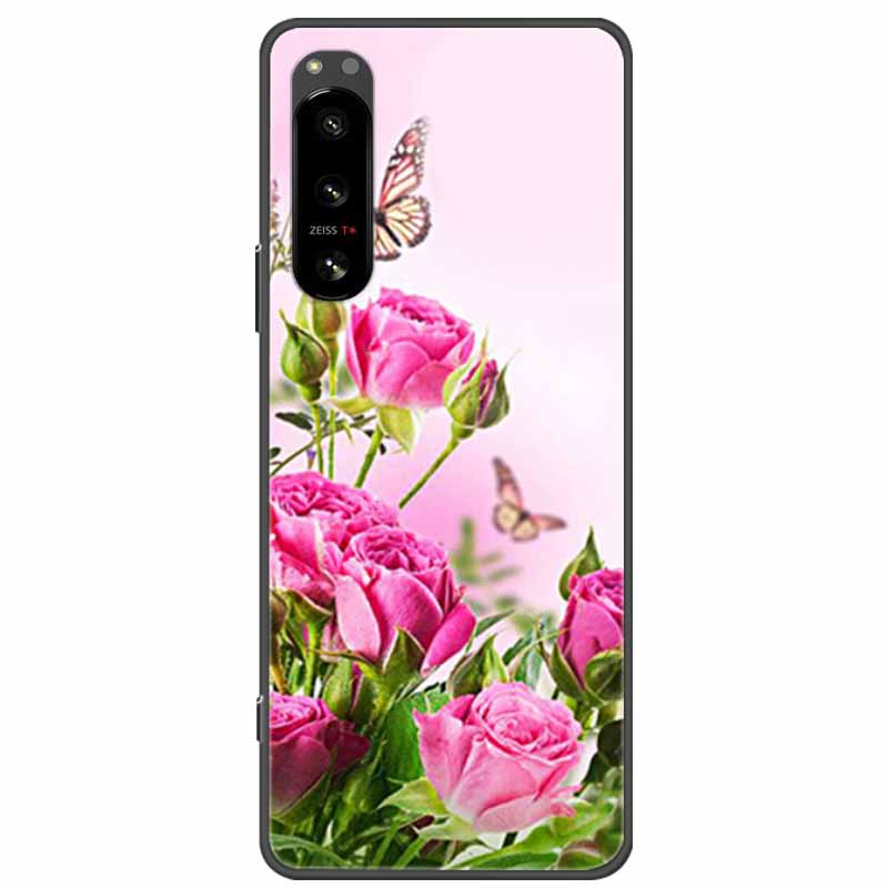 For Sony Xperia 5 III Case Soft TPU Cute Cats Silicone Protective Cover for Sony Xperia 5 II Phone Cases Xperia5 Cartoon Fundas