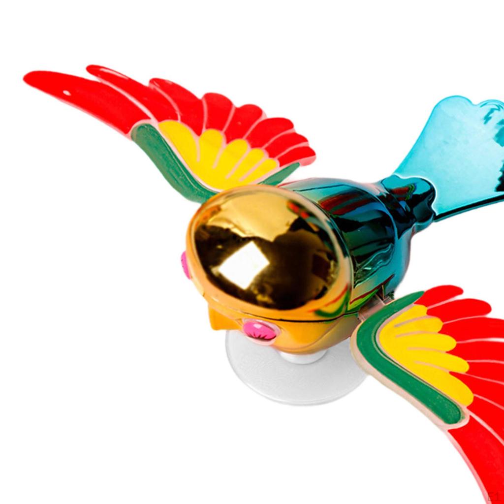 Bird Decoration Toy Car Interior Accessories Funny Interactive Electric Companion Helmet Decor for
