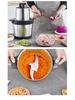Multifunctional Stainless Steel Meat Grinder & Vegetable Masher for Baby Food