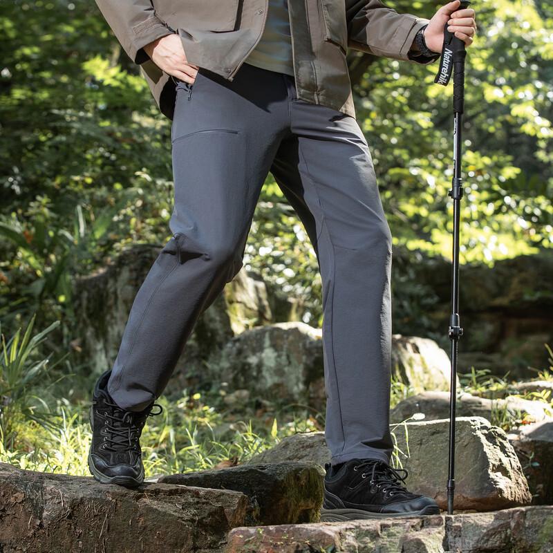 LANGSHA Men's Quick-Dry Outdoor Straight-Leg Pants