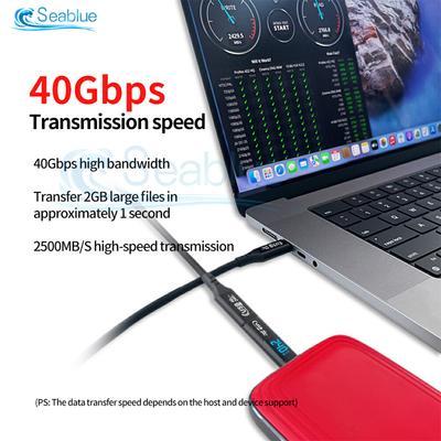 240W LED Display USB 4.0 80gbps USB C To Type C OTG Adapter 8K 60Hz 5A Fast Charging for iPhone 15 16 Pro HUAWEI MacBook