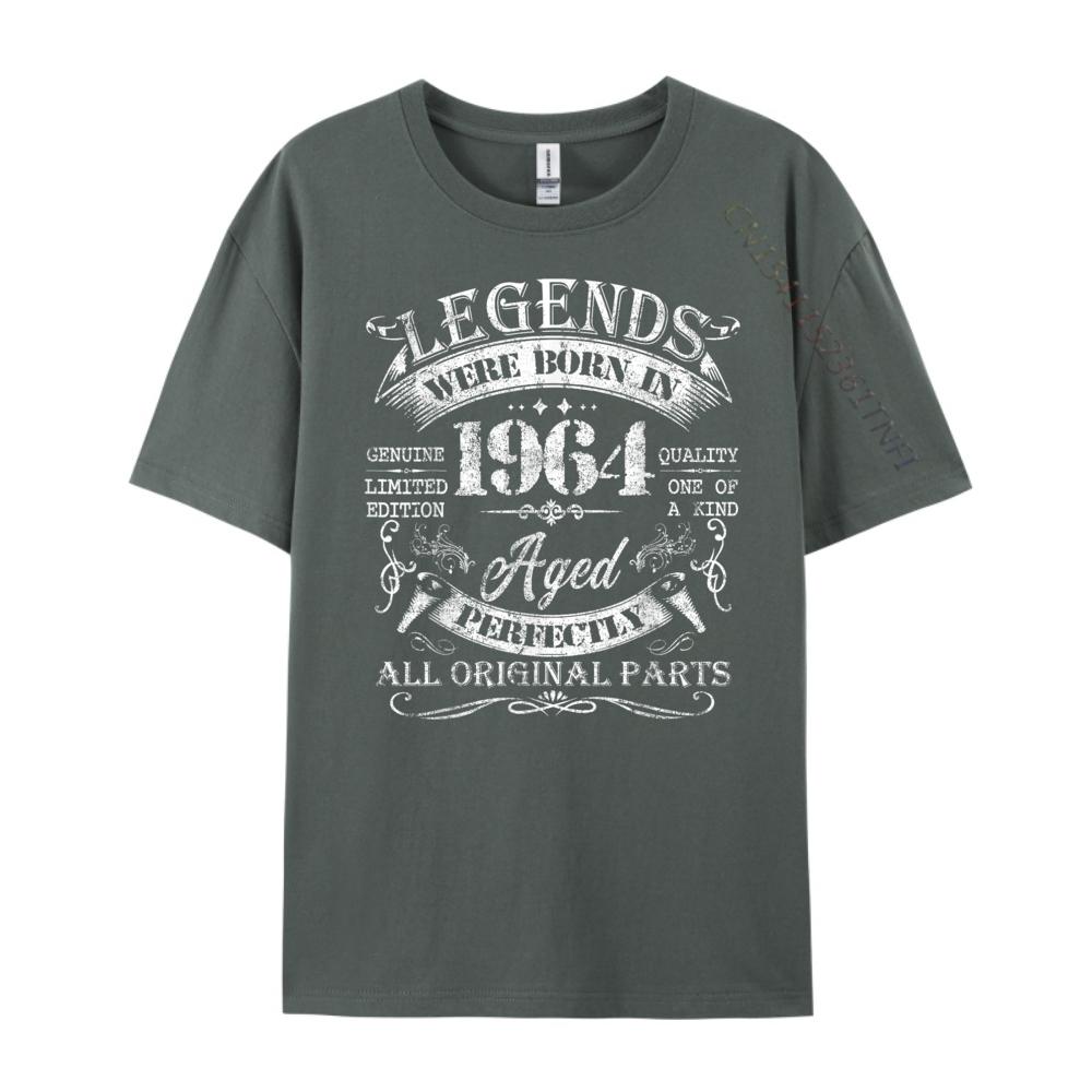 Legends Were Born In 1964 Years Old Birthday New T Shirt Printed Tshirt Thanksgiving